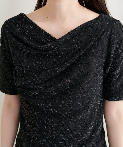 natural couture 提花垂墜上衣