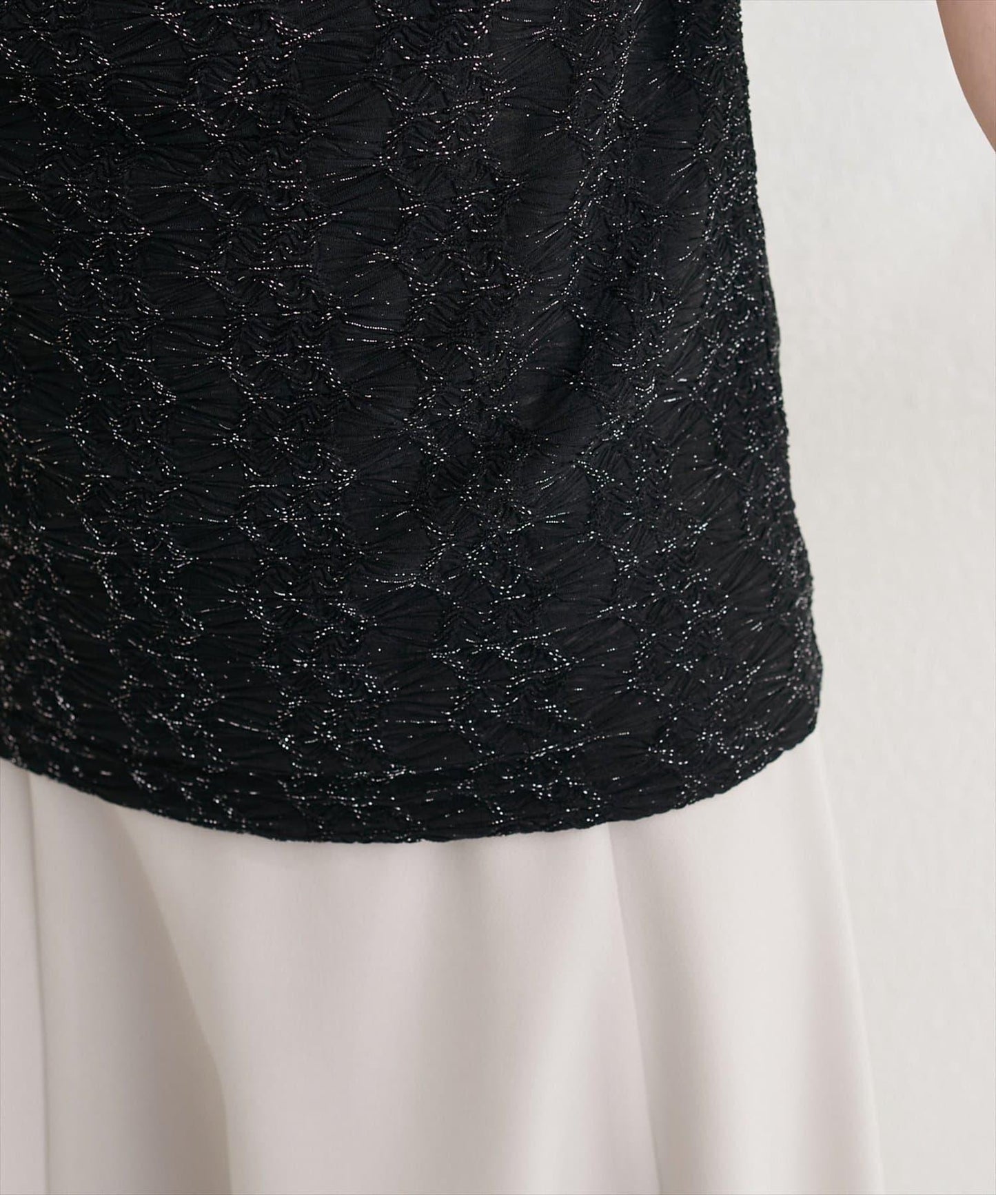 natural couture 提花垂墜上衣