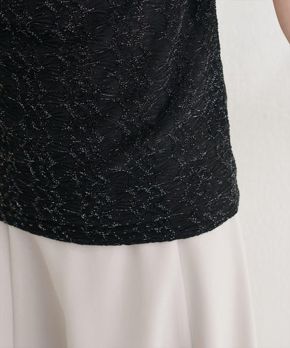 natural couture 提花垂墜上衣