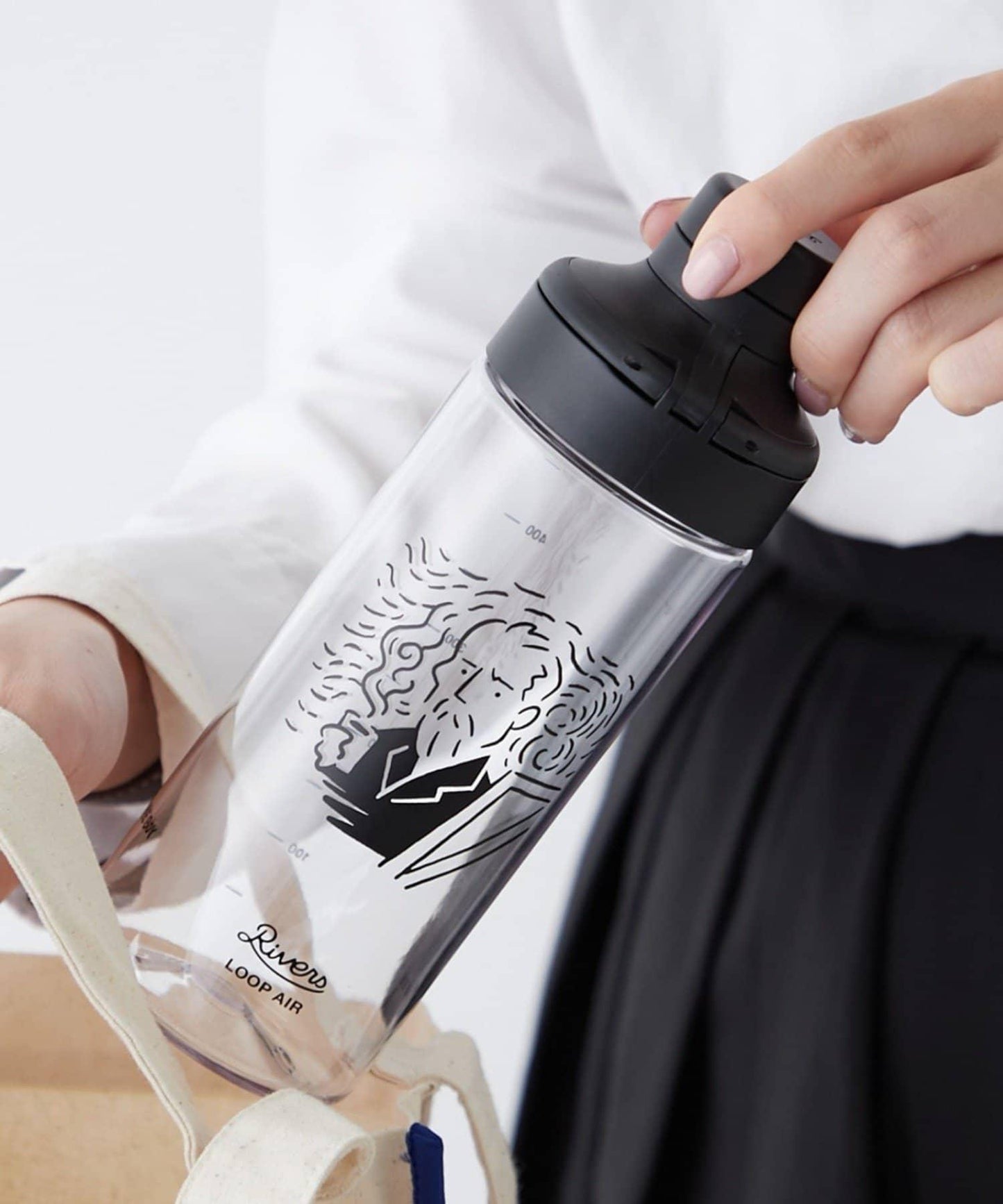 COFFEE BOY×BIRTHDAY BAR 透明水瓶