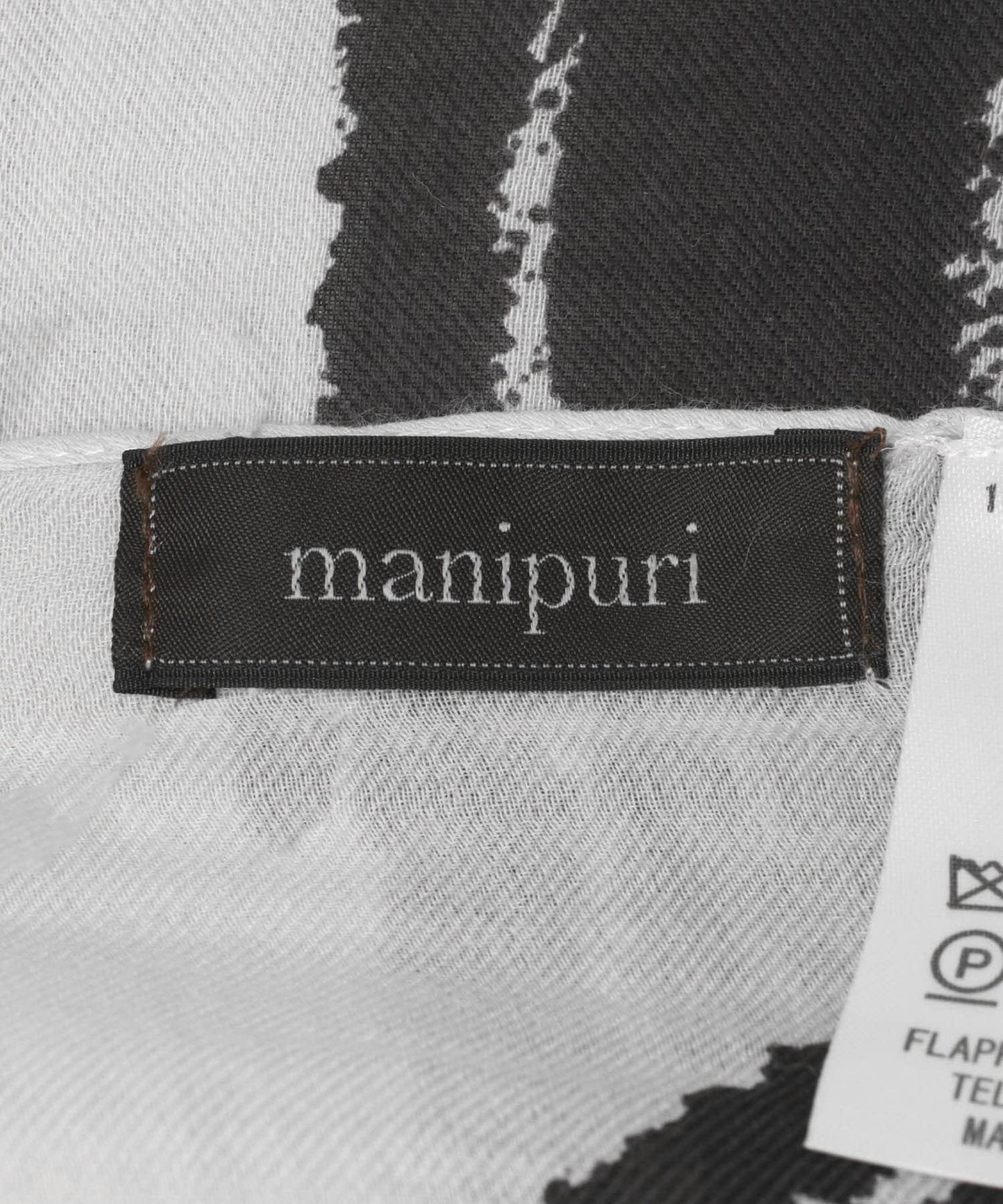 manipuri STOLE 反轉魚圖案 披肩