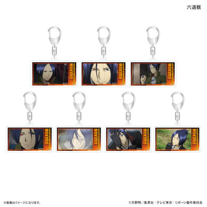 家庭教師HITMAN REBORN!（家庭教師HITMAN REBORN!） Only Key系列 六道骸 亞克力鑰匙扣 全7種套裝