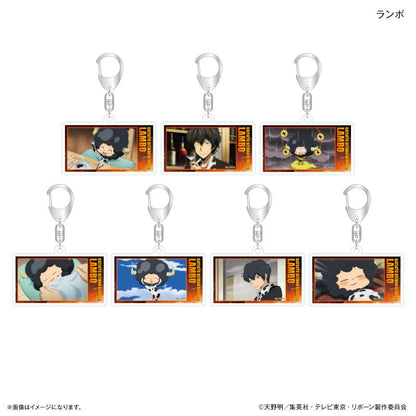 家庭教師HITMAN REBORN!（家庭教師REBORN!） だけキー系列 第二彈 蘭ボ 透明亞克力鑰匙扣 合集BOX（7個入）