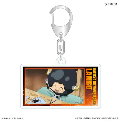 家庭教師HITMAN REBORN!（家庭教師REBORN!） だけキー系列 第二彈 蘭ボ 透明亞克力鑰匙扣 合集BOX（7個入）