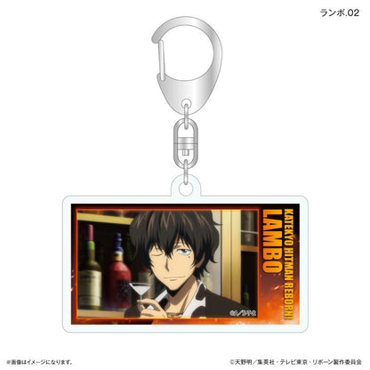 家庭教師HITMAN REBORN!（家庭教師REBORN!） だけキー系列 第二彈 蘭ボ 透明亞克力鑰匙扣 合集BOX（7個入）