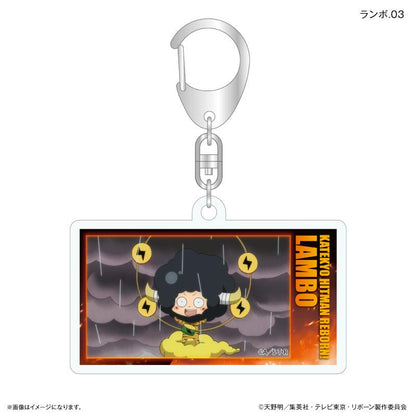 家庭教師HITMAN REBORN!（家庭教師REBORN!） だけキー系列 第二彈 蘭ボ 透明亞克力鑰匙扣 合集BOX（7個入）
