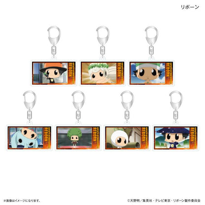 家庭教師HITMAN REBORN!（家庭教師REBORN） だけKey系列 亞克力鑰匙扣 全7種整盒套裝