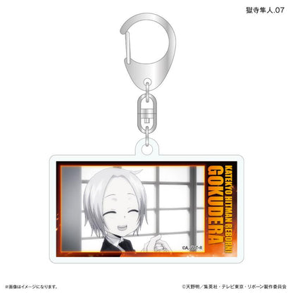 家庭教師HITMAN REBORN!（家庭教師REBORN） Only Key系列 獄寺隼人 盒抽亞克力鑰匙扣 完整盒裝（全7種）