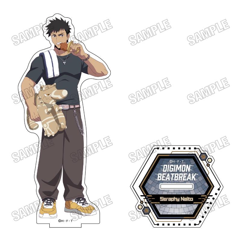 DIGIMON BEATBREAK（數碼寶貝） セラフィ內藤 大號亞克力立牌 ⑧款