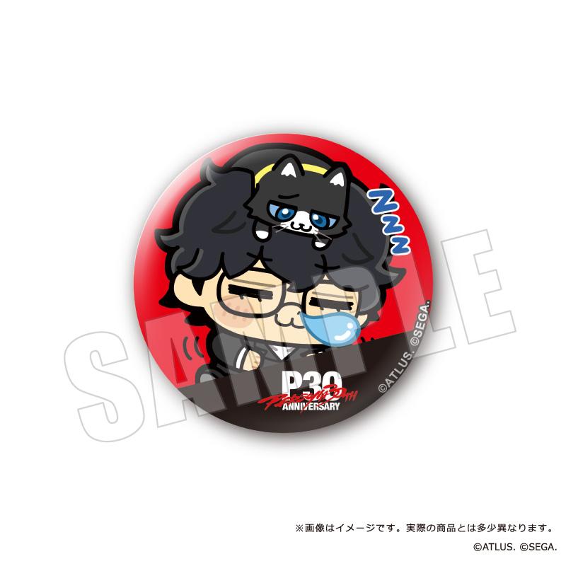 P30th 主人公×ぶくぶ 徽章 BOX裝8個入