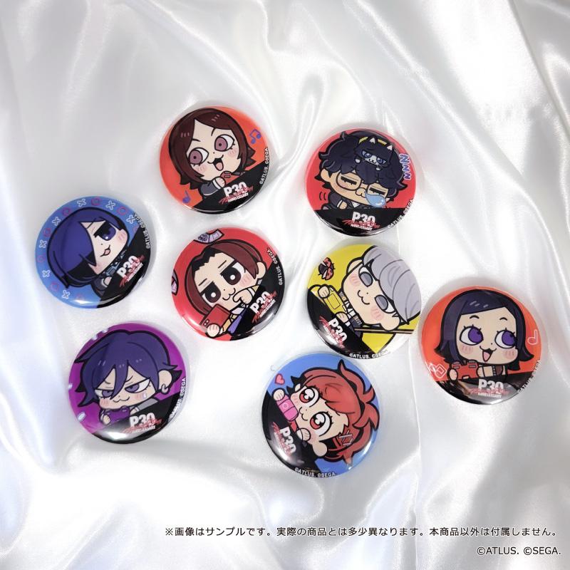 P30th 主人公×ぶくぶ 徽章 BOX裝8個入
