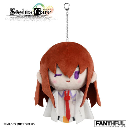 《命運石之門》 FANTHFUL FP011SG2026 牧瀬紅莉棲 毛絨鑰匙扣 白衣Ver.