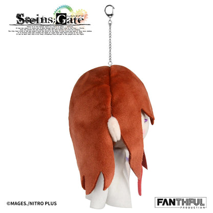 《命運石之門》 FANTHFUL FP011SG2026 牧瀬紅莉棲 毛絨鑰匙扣 白衣Ver.