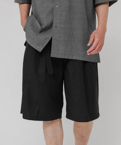 條紋 ANOTHER OFFICE H.STRIPE BERMUDA PANTS 短褲