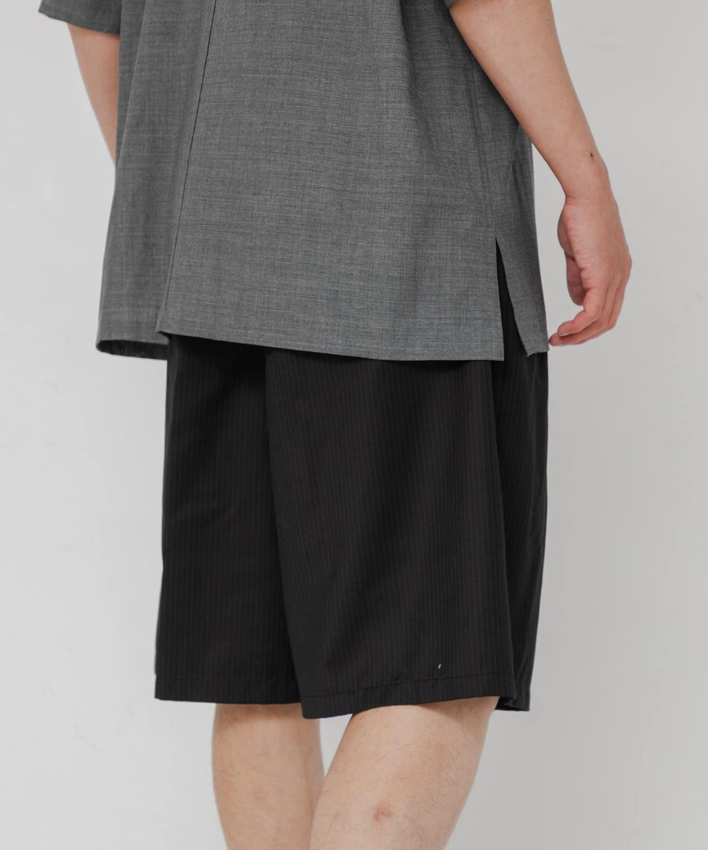條紋 ANOTHER OFFICE H.STRIPE BERMUDA PANTS 短褲