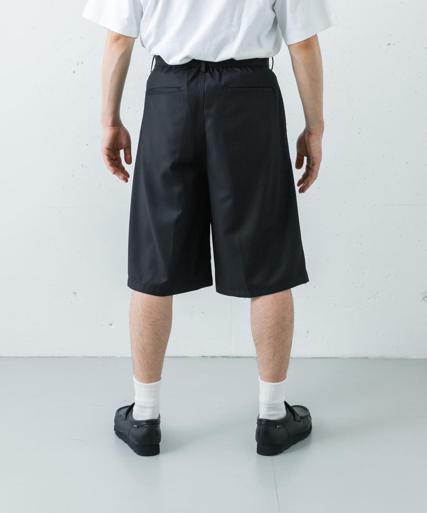 條紋 ANOTHER OFFICE H.STRIPE BERMUDA PANTS 短褲