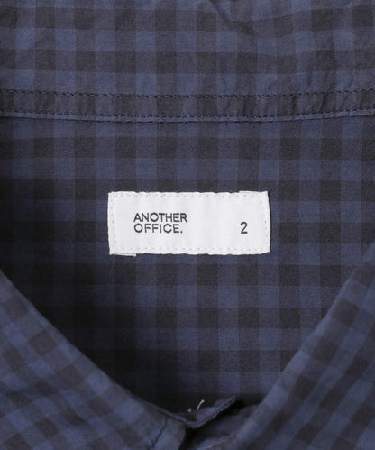 大格紋 ANOTHER OFFICE HUGE GINGHAM CHECK SHIRTS
