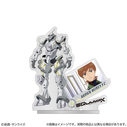 機動戦士Gundam GQuuuuuuX（機動戰士高達） エグザベ専用ギャン(ハクジ裝備) 亞克力立牌