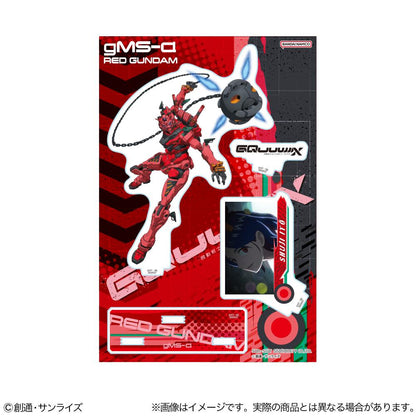 機動戦士Gundam GQuuuuuuX（機動戰士高達） 赤いガンダム 亞克力立牌