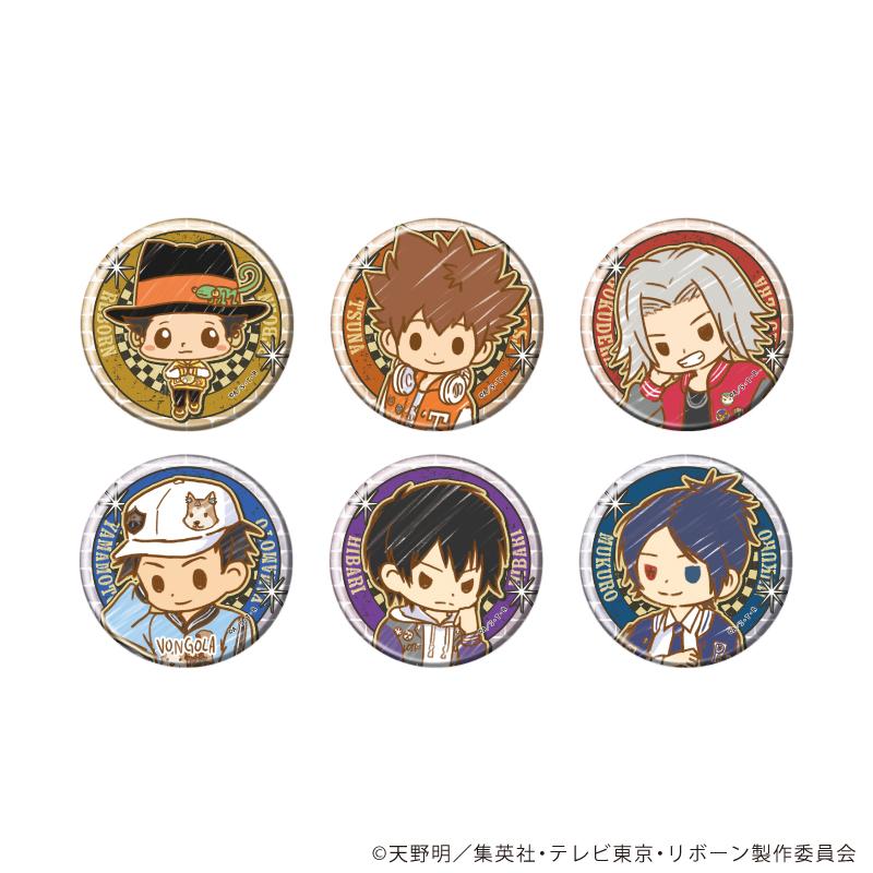 家庭教師HITMAN REBORN!（家庭教師HITMAN REBORN!） Graph Art插畫系列 78款 徽章套裝 全6種（整套）