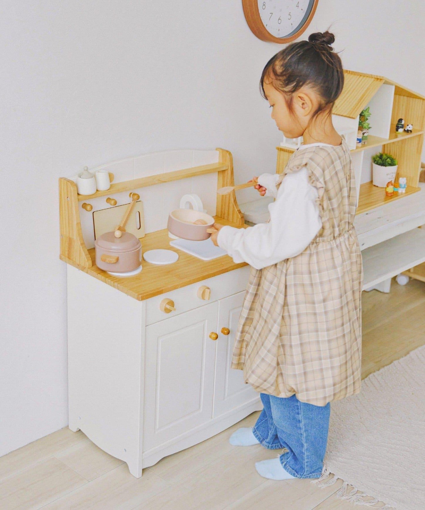 《商品》仿真鄉村廚房 兒童房主題 玩具廚房