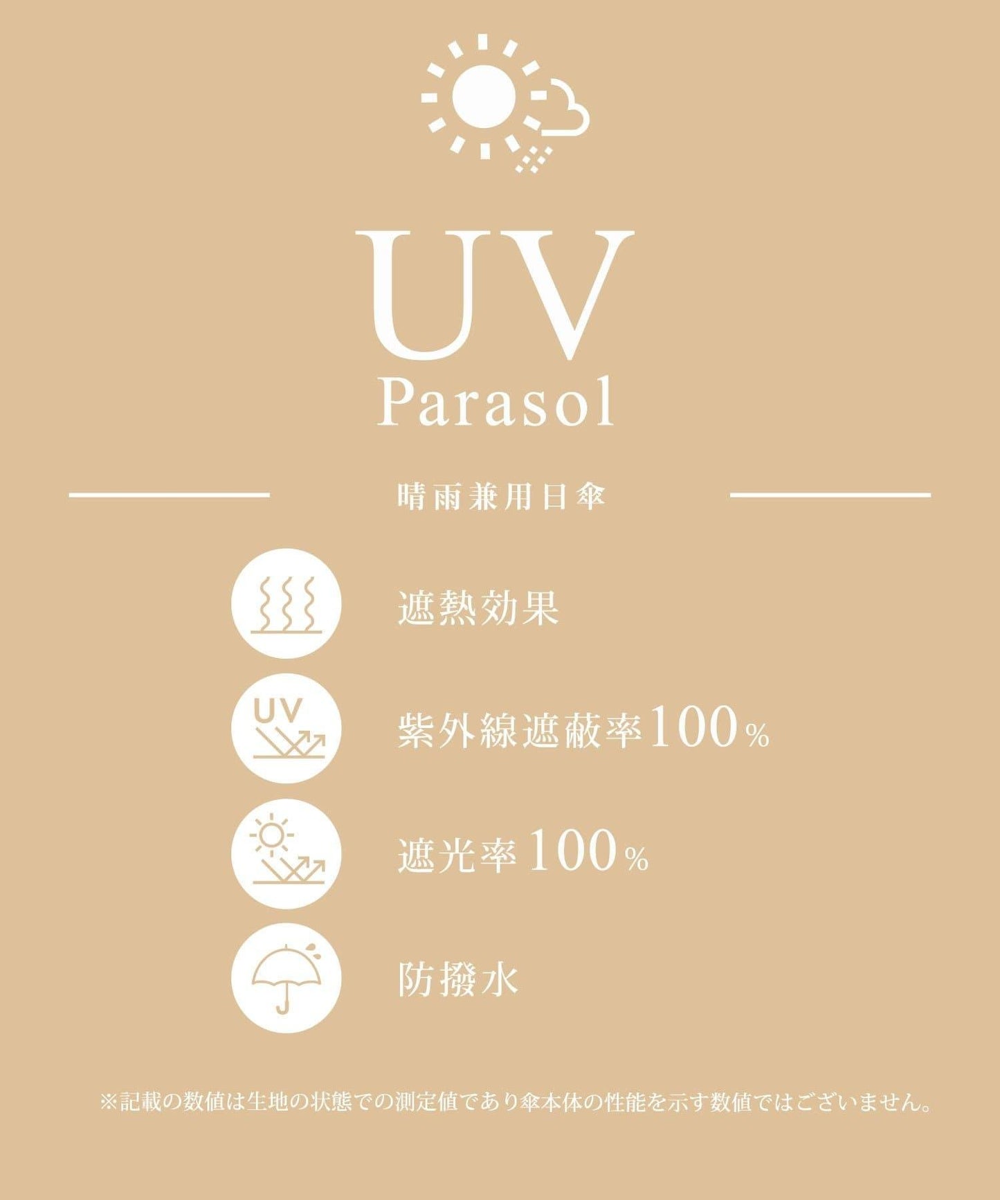 《超撥水》 ALLIN 晴雨兩用 輕量 經典條紋 摺疊傘