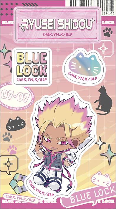 《藍色監獄》（藍色監獄） Cyber Cat 第二期 士道龍聖 亞克力異形貼紙