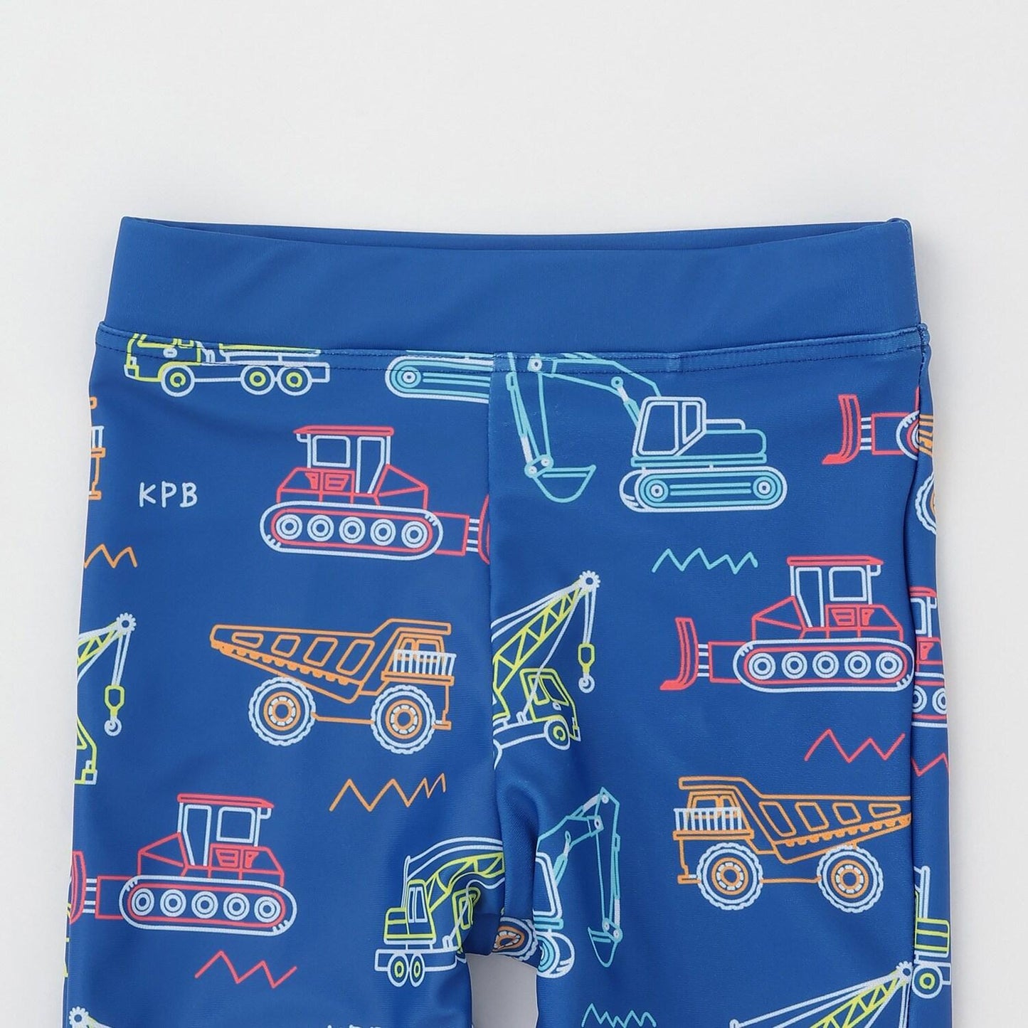 工作車輛印花 泳褲