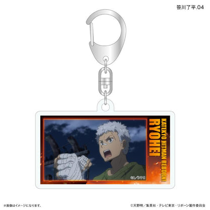 《家庭教師HITMAN REBORN!》（家庭教師HITMAN REBORN!） Dake Key系列 笹川了平 亞克力鑰匙扣 全7種套裝（7個入）