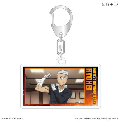 《家庭教師HITMAN REBORN!》（家庭教師HITMAN REBORN!） Dake Key系列 笹川了平 亞克力鑰匙扣 全7種套裝（7個入）