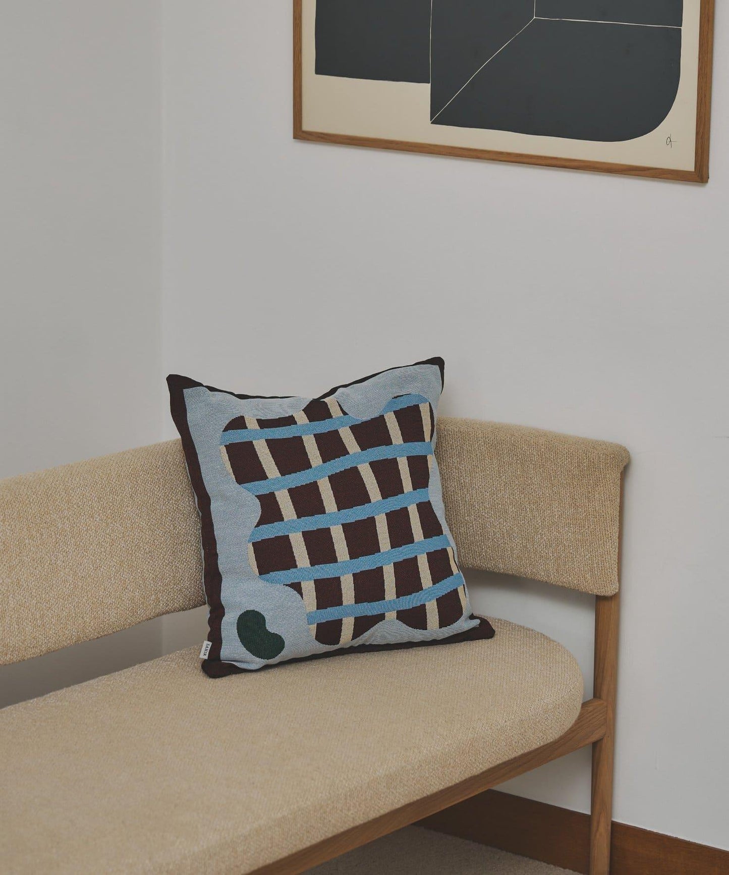 SAHIR サヒール monyamonya 圖案 Cushioncover 抱枕套