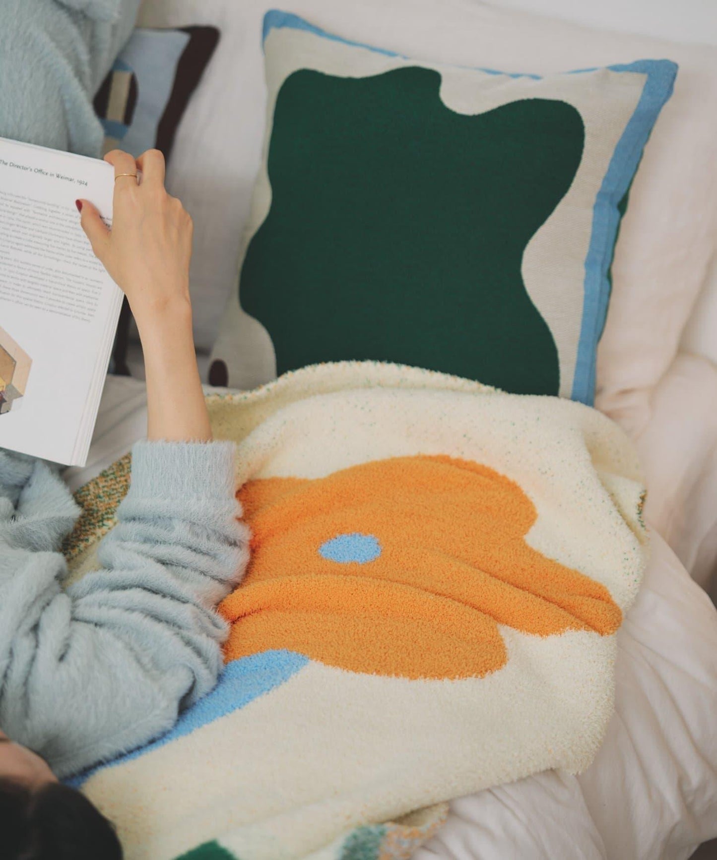 SAHIR サヒール monyamonya 圖案 Cushioncover 抱枕套