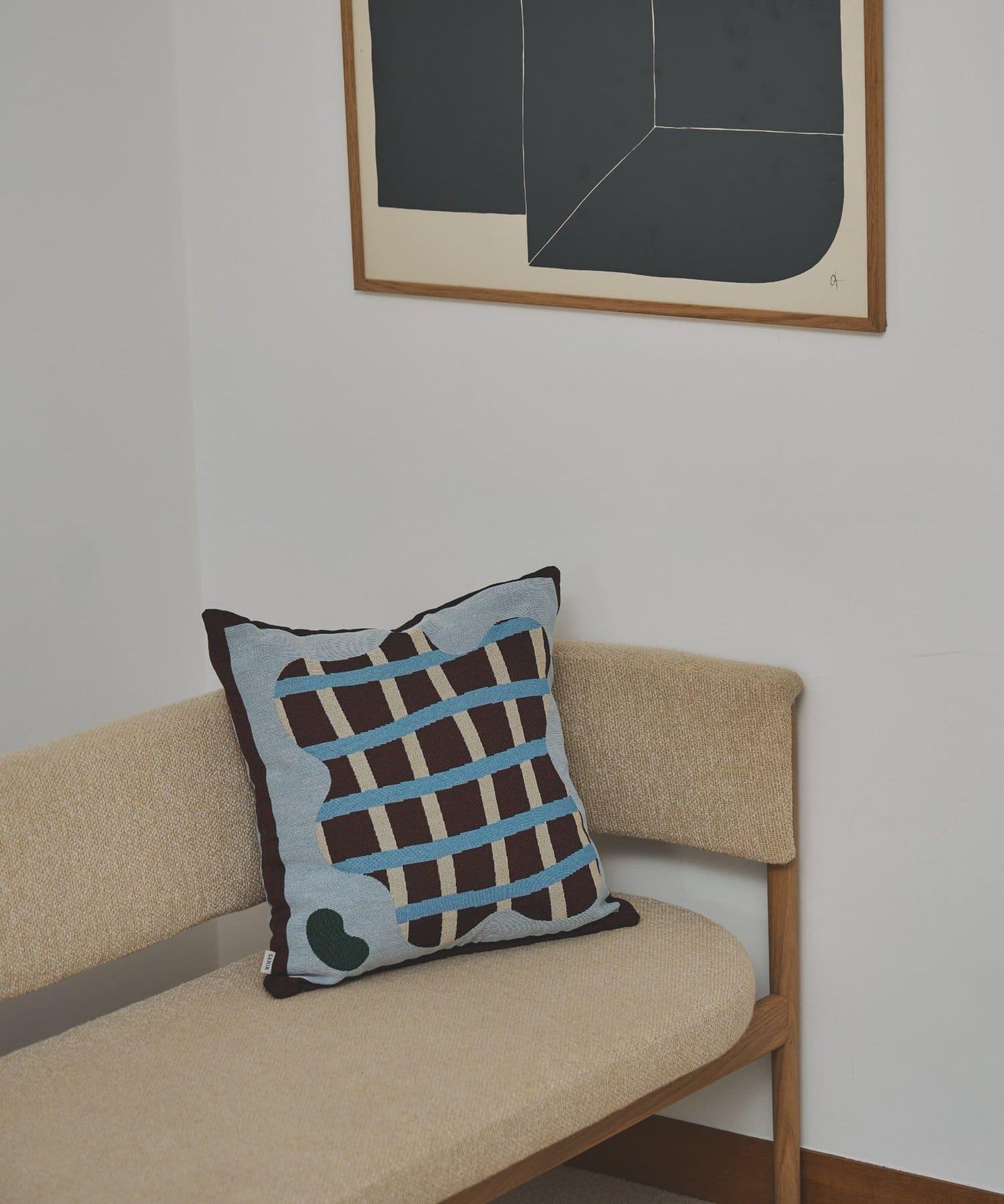 SAHIR サヒール monyamonya 圖案 Cushioncover 抱枕套