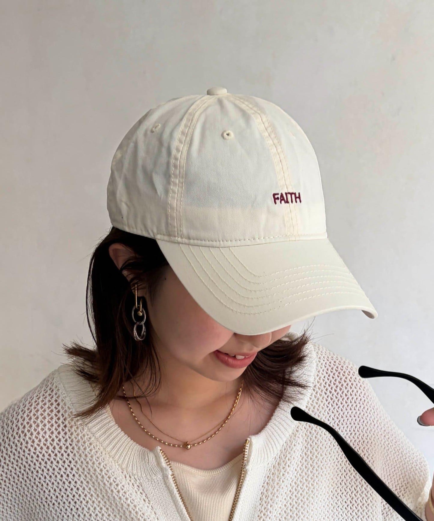 背面刺繡 FAITH 棒球帽