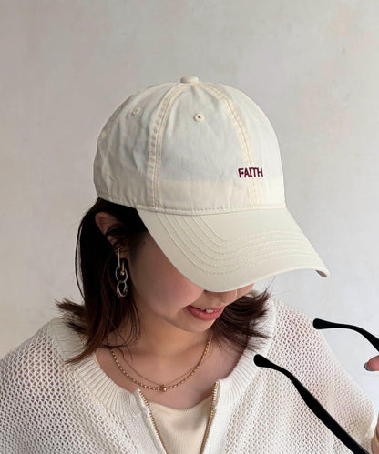 背面刺繡 FAITH 棒球帽