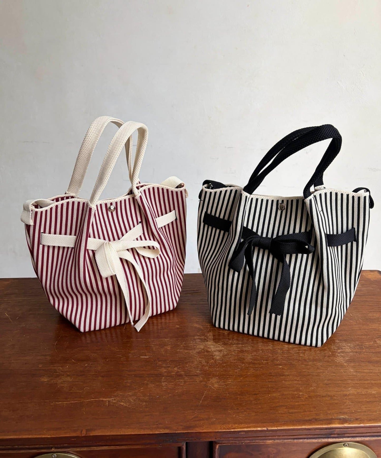 條紋迷你托特包 BAG