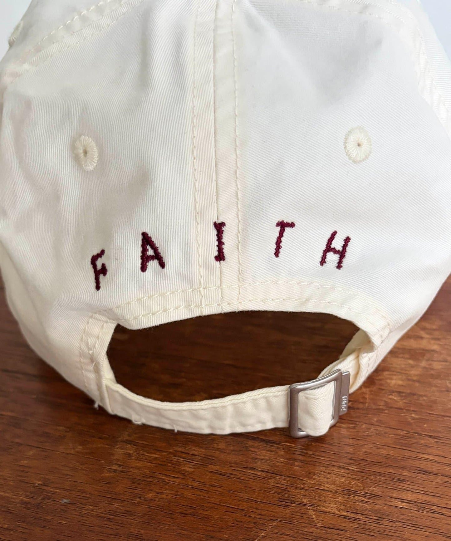 背面刺繡 FAITH 棒球帽
