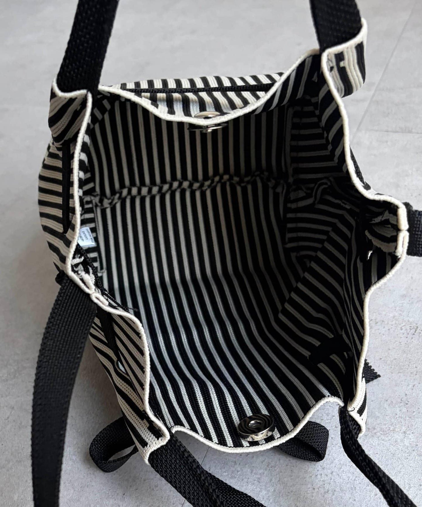 條紋迷你托特包 BAG