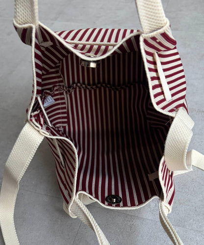 條紋迷你托特包 BAG