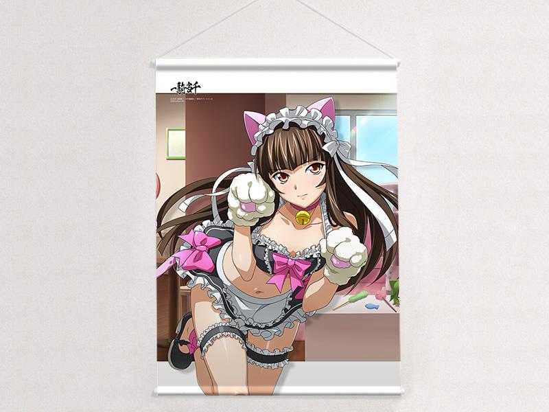 一騎當千（一騎當千） 典韋 B2掛毯 獻身にゃんこ Wスエード