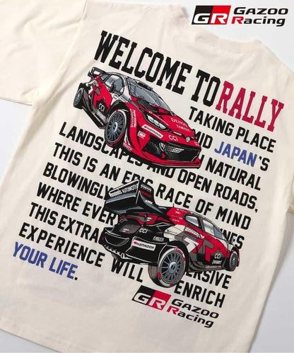 GRヤリス Rally1 圖案 成人尺碼 T恤