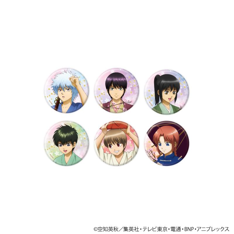 《銀魂》（銀魂） 原創插畫 09款 全6種套裝 徽章（コンプリートセット）