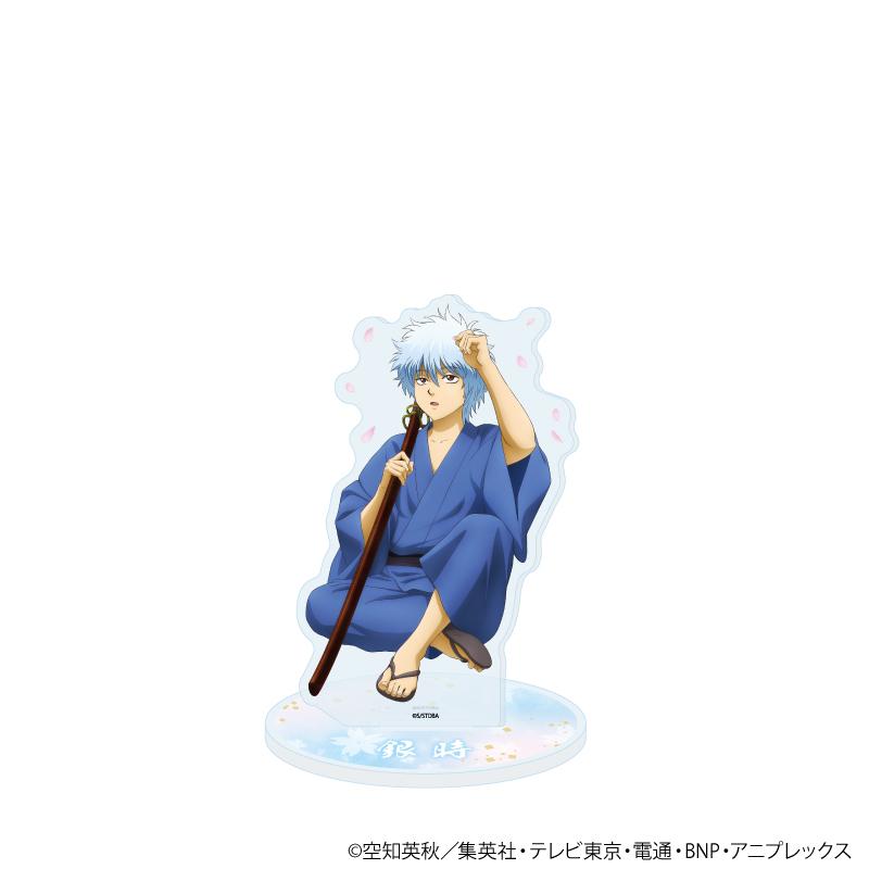 銀魂（銀魂） 16 坂田銀時 亞克力立牌 お花見 幼少期ver. 描き下ろし插畫