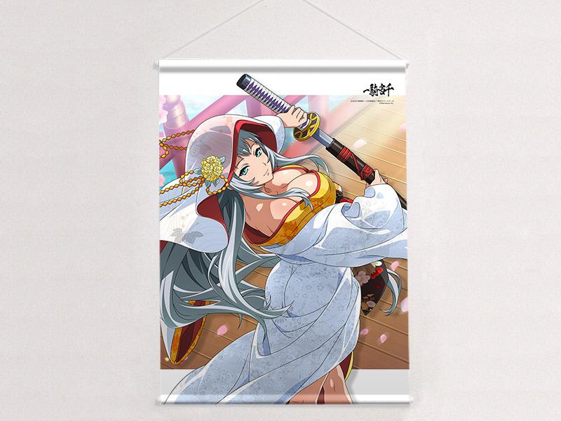 一騎當千（一騎當千） 趙雲子龍 B2掛畫 白無垢主題 Wスエード款