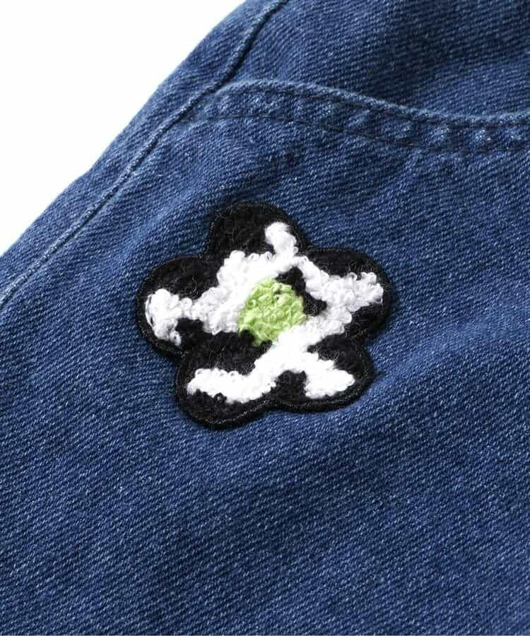 混色牛仔短褲