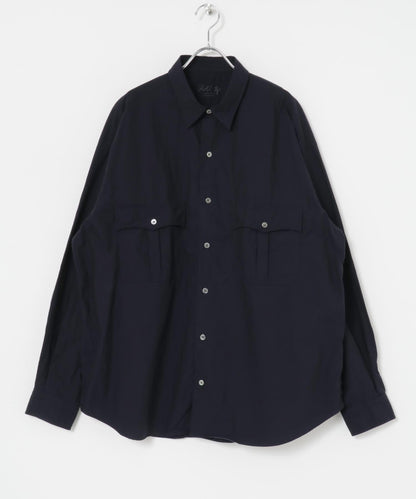 PORTER CLASSIC ROLL UP COTTON SHIRTS 捲袖純棉襯衫