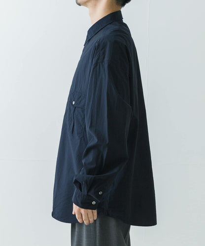 PORTER CLASSIC ROLL UP COTTON SHIRTS 捲袖純棉襯衫