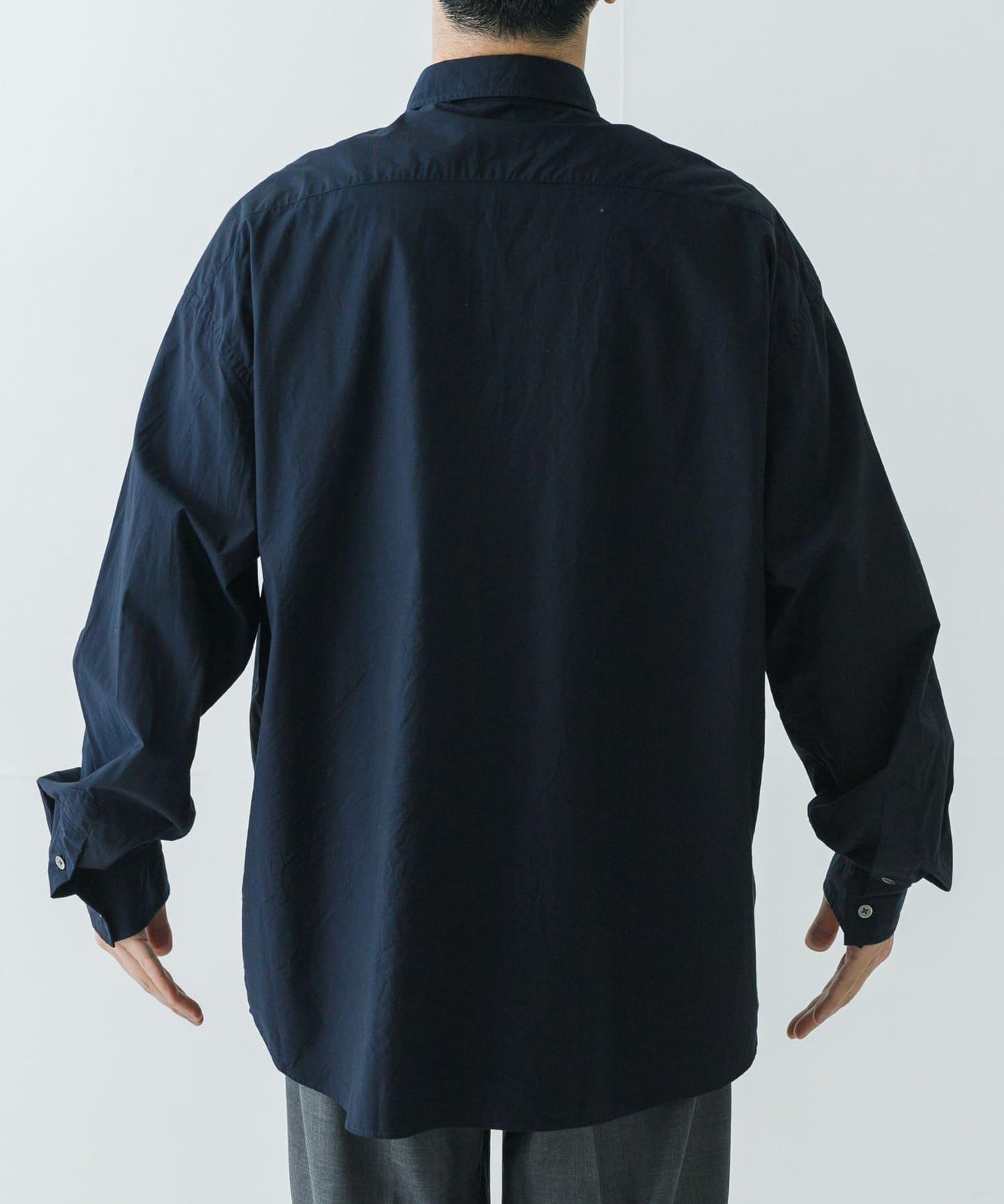 PORTER CLASSIC ROLL UP COTTON SHIRTS 捲袖純棉襯衫