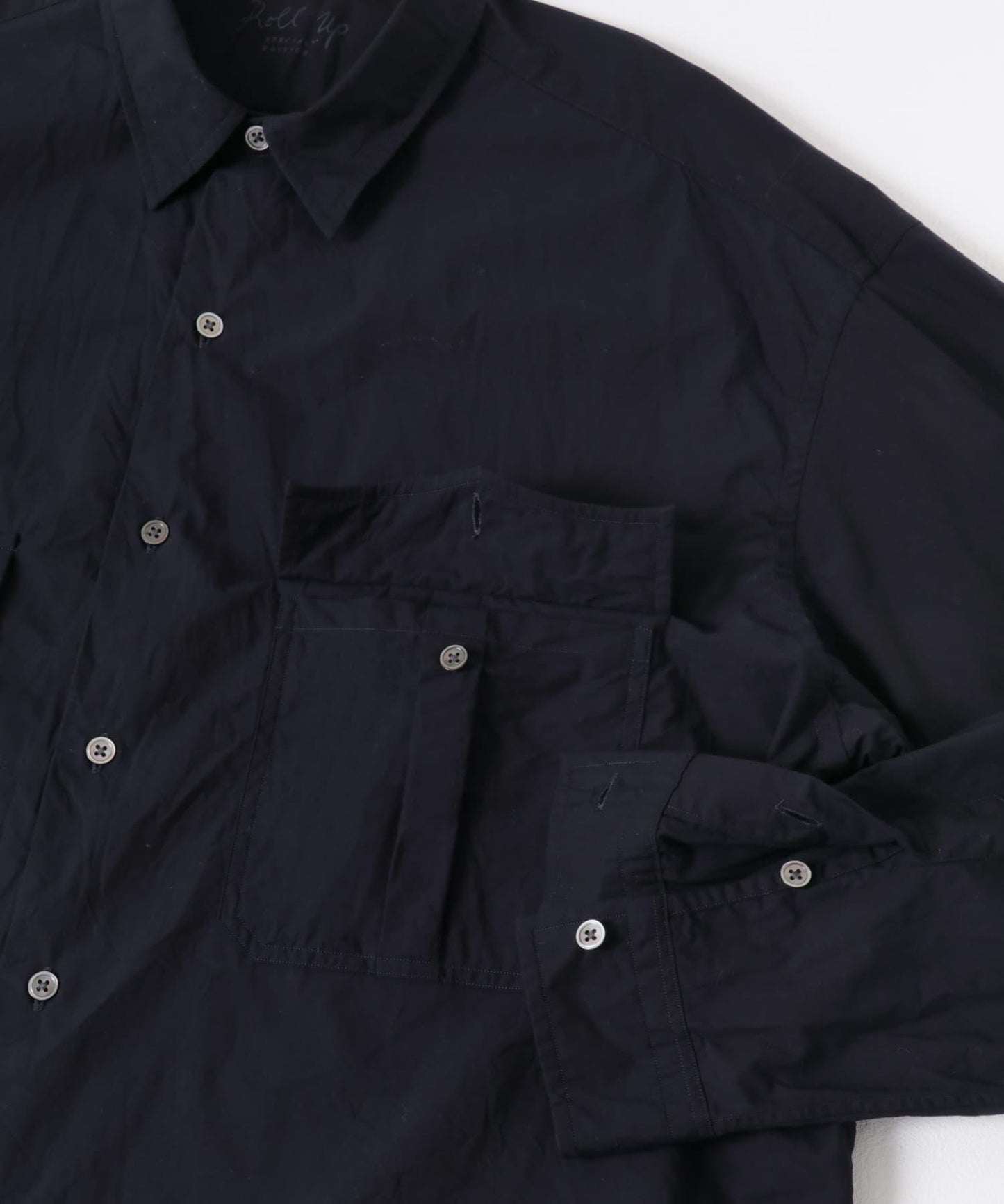 PORTER CLASSIC ROLL UP COTTON SHIRTS 捲袖純棉襯衫