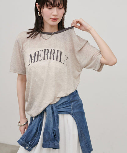 撞色設計 Logo Tee T恤
